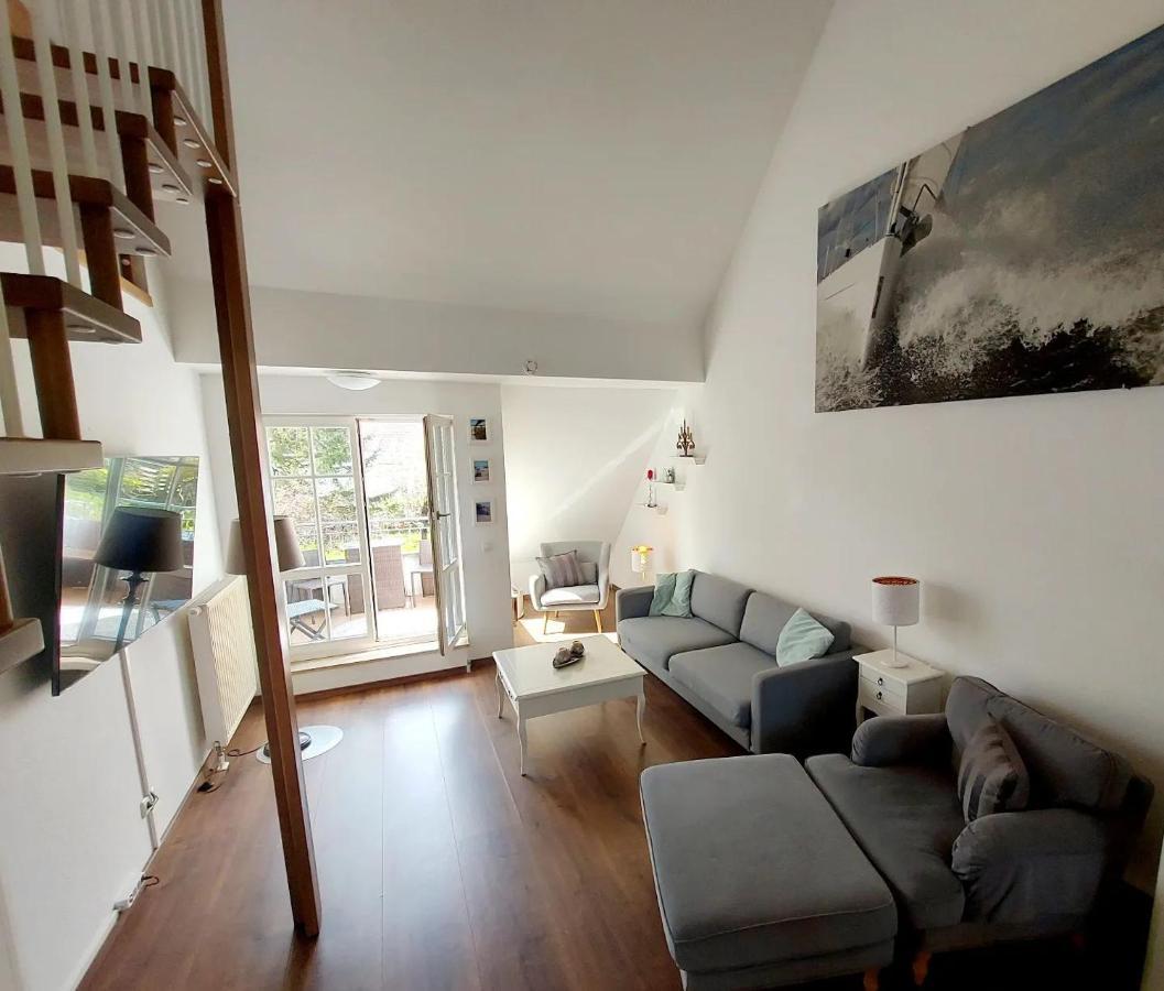 Hochwertige Ferienwohnung Direkt Am Wasser Mit Balkon Greifswald Exterior photo