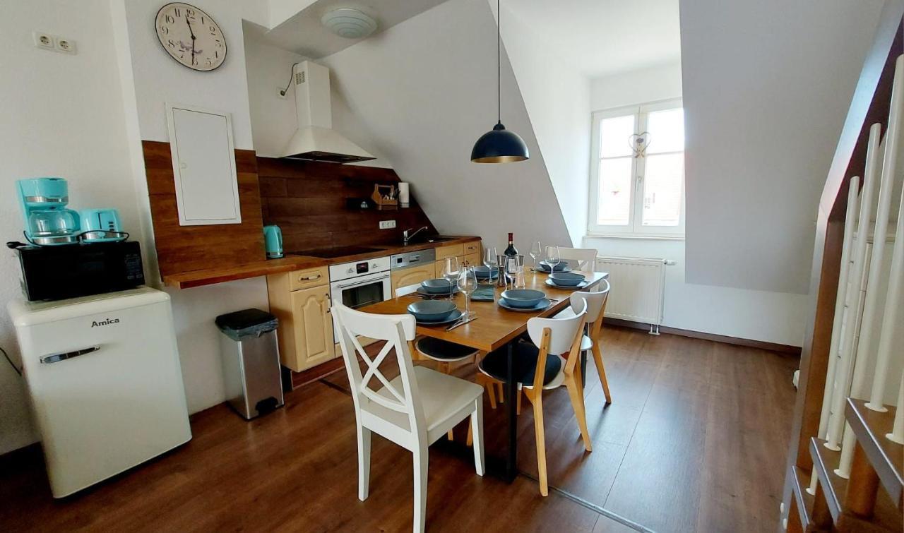 Hochwertige Ferienwohnung Direkt Am Wasser Mit Balkon Greifswald Exterior photo