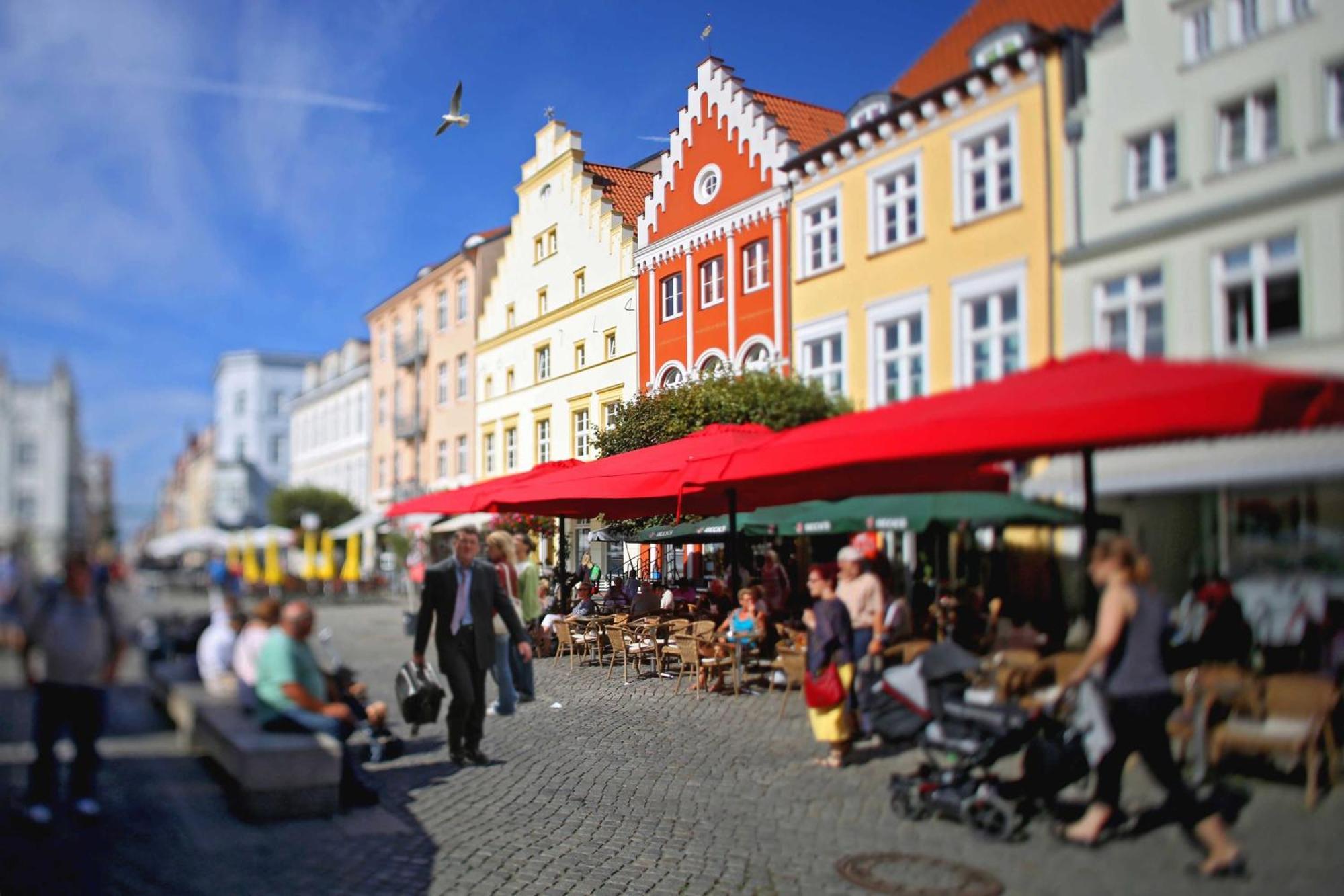 Hochwertige Ferienwohnung Direkt Am Wasser Mit Balkon Greifswald Exterior photo